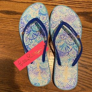 Lilly Pulitzer Flip Flops